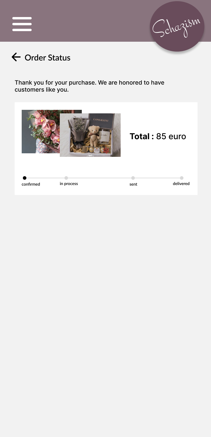 App screen - Profile
