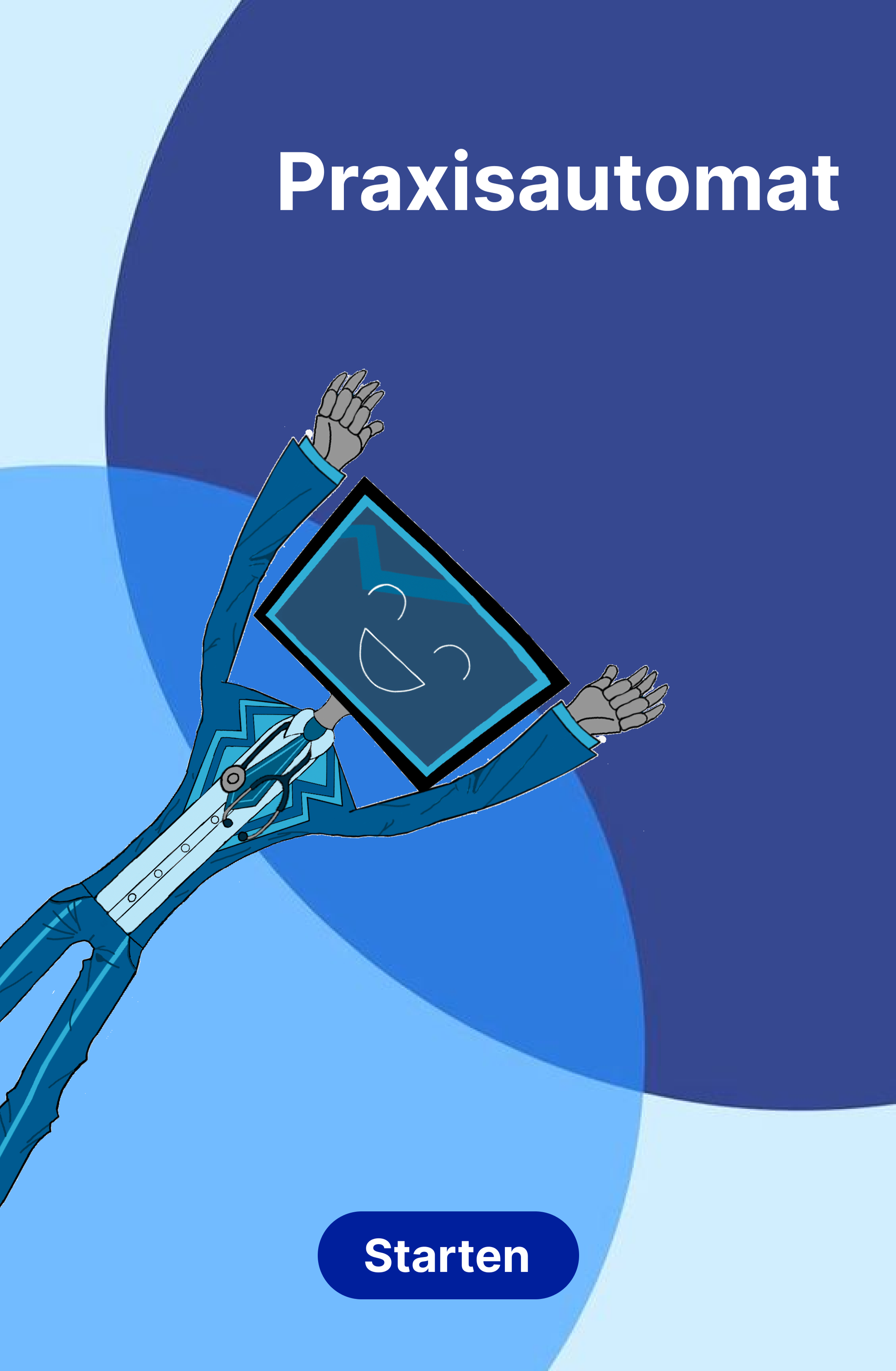 Praxisautomat before/after screen 1