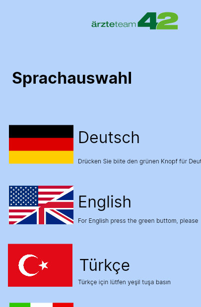 Praxisautomat UI detail 1