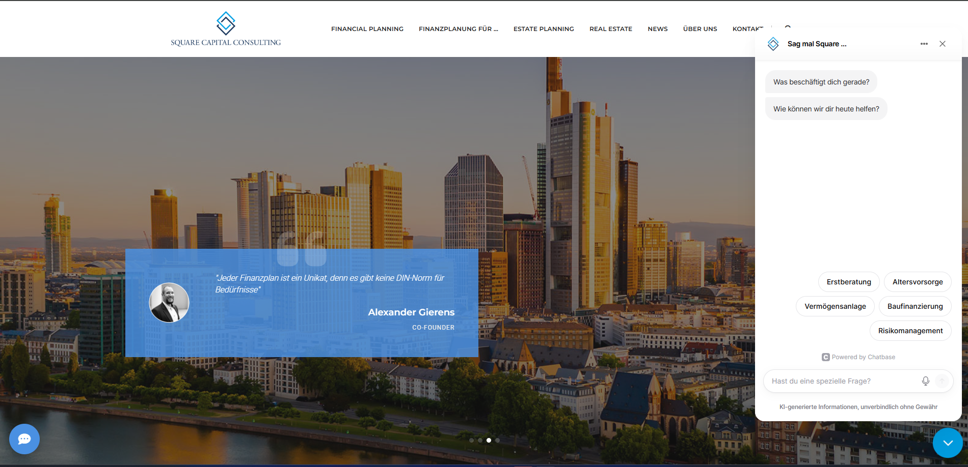 Square Capital Consulting Desktop