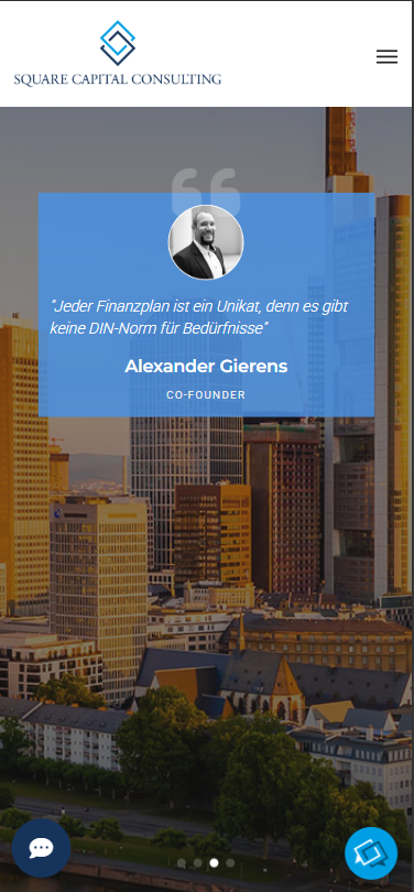 Square Capital Consulting Mobile